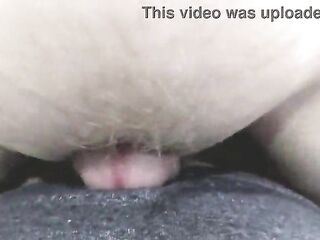 Clip from my wife's phone. My wife blond mother I'd like to fuck masturbates weenie and rubs labia snatch on knob lover until cum In bedroom Close Up Spunk fountain Bitch Floozy Soaked twat Cream Pie Creampie POV Natural melons Aged