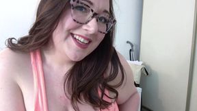 Jerk off for hot busty BBW Jayne