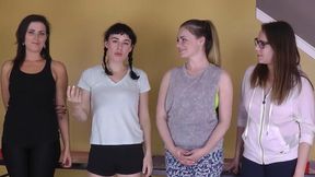 One daring Strip Air Pong move has an opponent's shot go wild