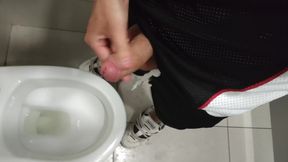 Masturbation in Public Restroom