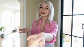 ”Jessica seduces Chuck with her big titted charms, sealing the deal”