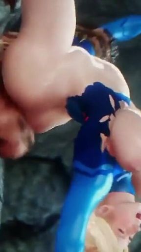 Samus Dominated & Fucked by Monster