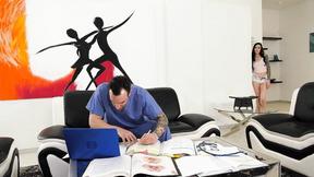 ”Tattooed hottie Marley Brinx gets ravaged by her stepbrother”