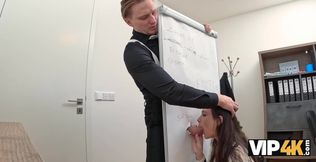 Vixi Rafi’s Naughty Office Surprise Behind the Glory Hole