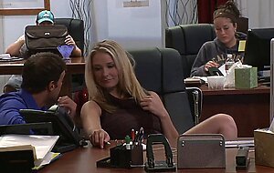 Natalie norton, busty blonde milf secretary gets fucked in the office