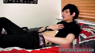 Homosexual goth site free-for-all hardcore Unclothing down to a really killer pair of ebony and blue