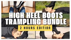 High Heel Boots Mega Compilation - 2 Hours of Relentless Face & Cock Trampling Animation