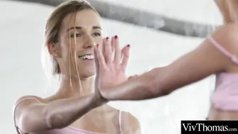 Sexy Gym Babes Break a Sweat Before Devouring Each Other's Wet Cunts