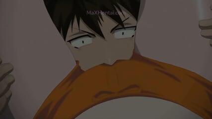 Accidentaly Face Sitting and Wet Hairy Pussy Eating (Hentai Anime) Eng Sub