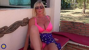 Busty Milf British Melody Charm Has Sex With A Sex Toy