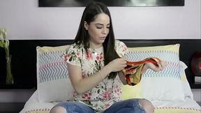 Arely en trajes de ba&ntilde_o (videoblog proibido)