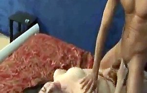 Sexy tranny takes care of a sweet guy