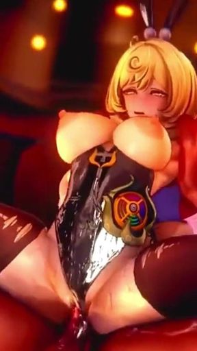 Zenless Zone Zero - Yidhari and Lucia Wild Group Sex Scene - 3D Hentai Animations