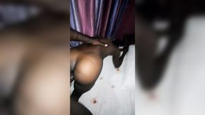 Caught Her Naked, Grandma Moans While I Streached Her Pussy with My Long Dick Inside Her Room