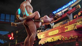 Busty 3D Azula Blowjob and Fuck