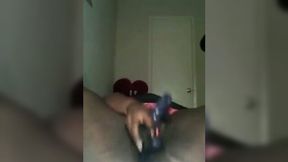 My friend sent me a vid of his dirty-minded dark skinned girlfriend