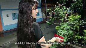 A rich and hot fuck with the beautiful Colombian Emma - Porn in English