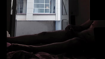 Masturbate naked for my favorite neighbor at window - I love how she desires me
