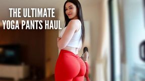 Ultimate Yoga Pants Try-On Haul in 4k