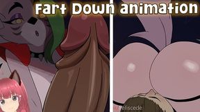Roxy Wolf Fart Down Your Throat Fnaf (feliscede Animation) - Jazziuu