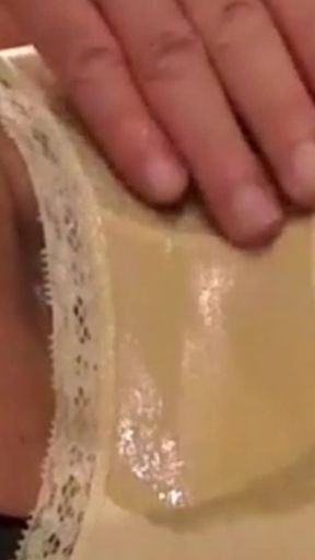 A Voluptuous Mature Woman Climaxes Repeatedly From Fingering Her Wet Panties