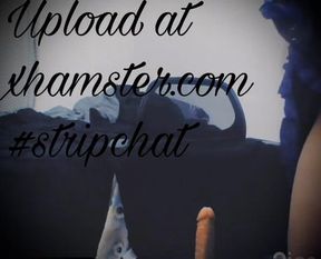 Thick Rican twerking on dildo!