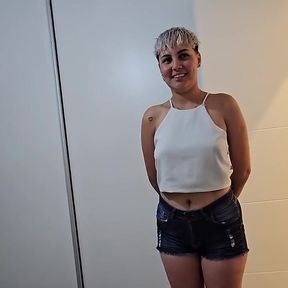 Argentinian Lesbian in Her First Casting