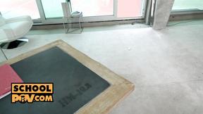 ”itsPOV - Disobedient teen dorm babe Nata Ocean is screwed into place”