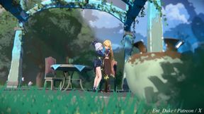 Genshin Impact 3D Hentai Animation - Furina Doing a POV Fellatio