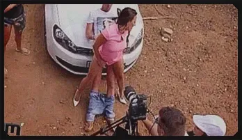 Intense Behind the Scenes Action with Mea Melone