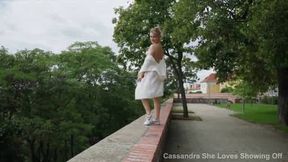 Cassandra she loves showing off