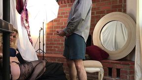 caught webcaming while babysitting - erin electra