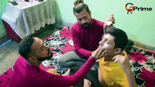 Young Asian gay sluts assfucked in rough anal gangbang
