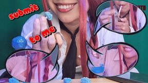 Makima eats tiny guys part 2