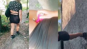 un petit tour en foret, oups trop coquine pour resister !