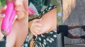 un petit tour en foret, oups trop coquine pour resister !