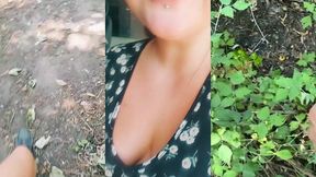 un petit tour en foret, oups trop coquine pour resister !