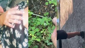 un petit tour en foret, oups trop coquine pour resister !