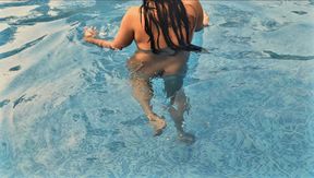 Sunisha Fcuked Outdoor by Sukant at Swimming Pool and Recorded Her Video and Viral It