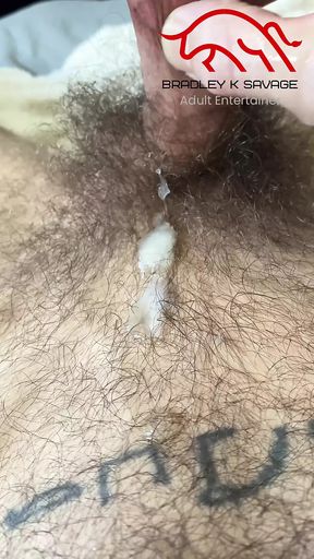 Verbal daddy jerking off and cumming hard and thick