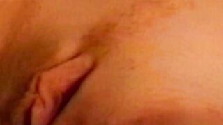 Hairy Daddy Sucks & Fingers MILF's Hairless Pussy - Old Man women