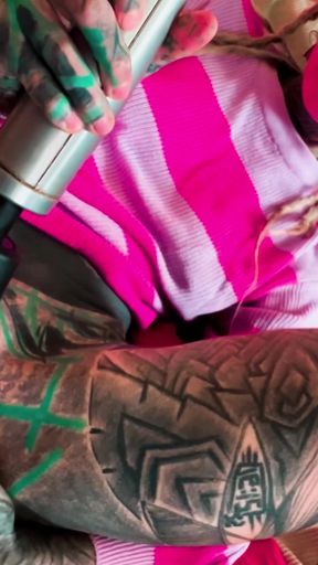 I Got My First Time Pussy Piercing and Fuck by Tattooed Dick