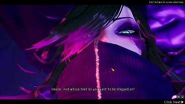under the witch [PornPlay Hentai SFM] Ep.2 masochist edging mockery and deepthroat