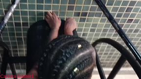 Security Guard's Wife Waited to Leave for Work and Came to Give It to Me