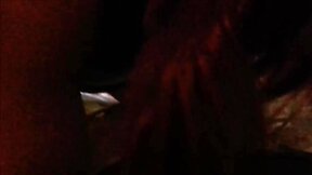 BBW with huge strap-on fucks sissy CD slave