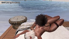 3d bisexual friends cuddle and fuck