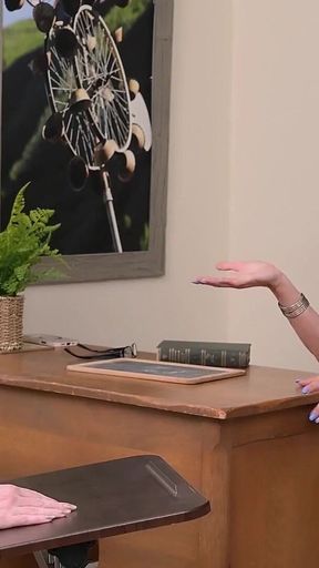 Professor Sofie Marie Gets a Delightful Oral From Alaina Taylor