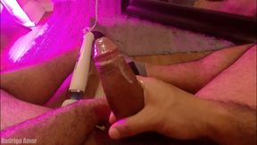 Big Dick Jerking off and Cumming in Slow Motion