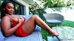 JOI Foot Tease with Lily Starfire