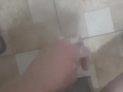 Bath time masturbation